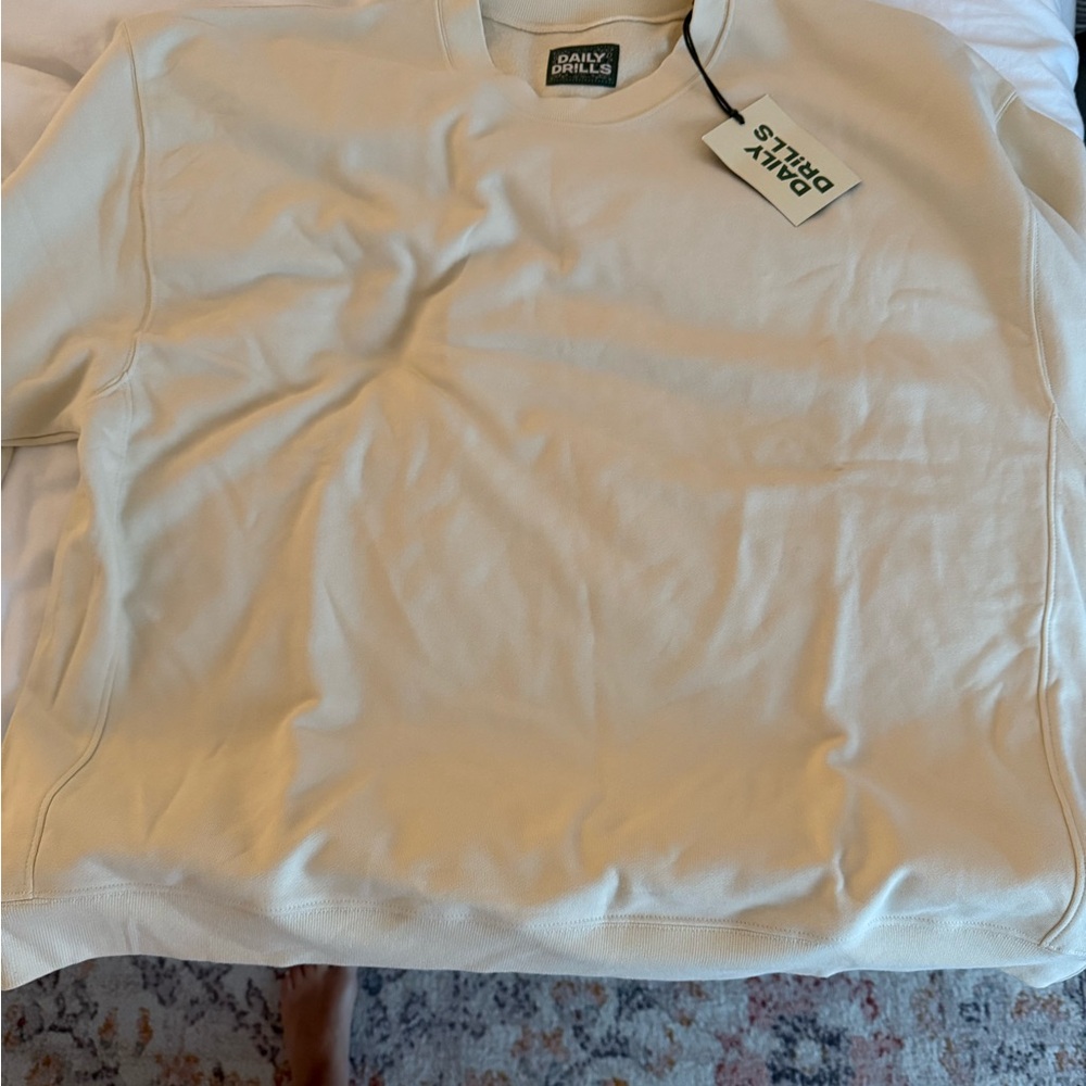 Daily Drills Surf+Ranch Austin Pop-Up Sand Crew Sweatshirt - Picture 4 of 6